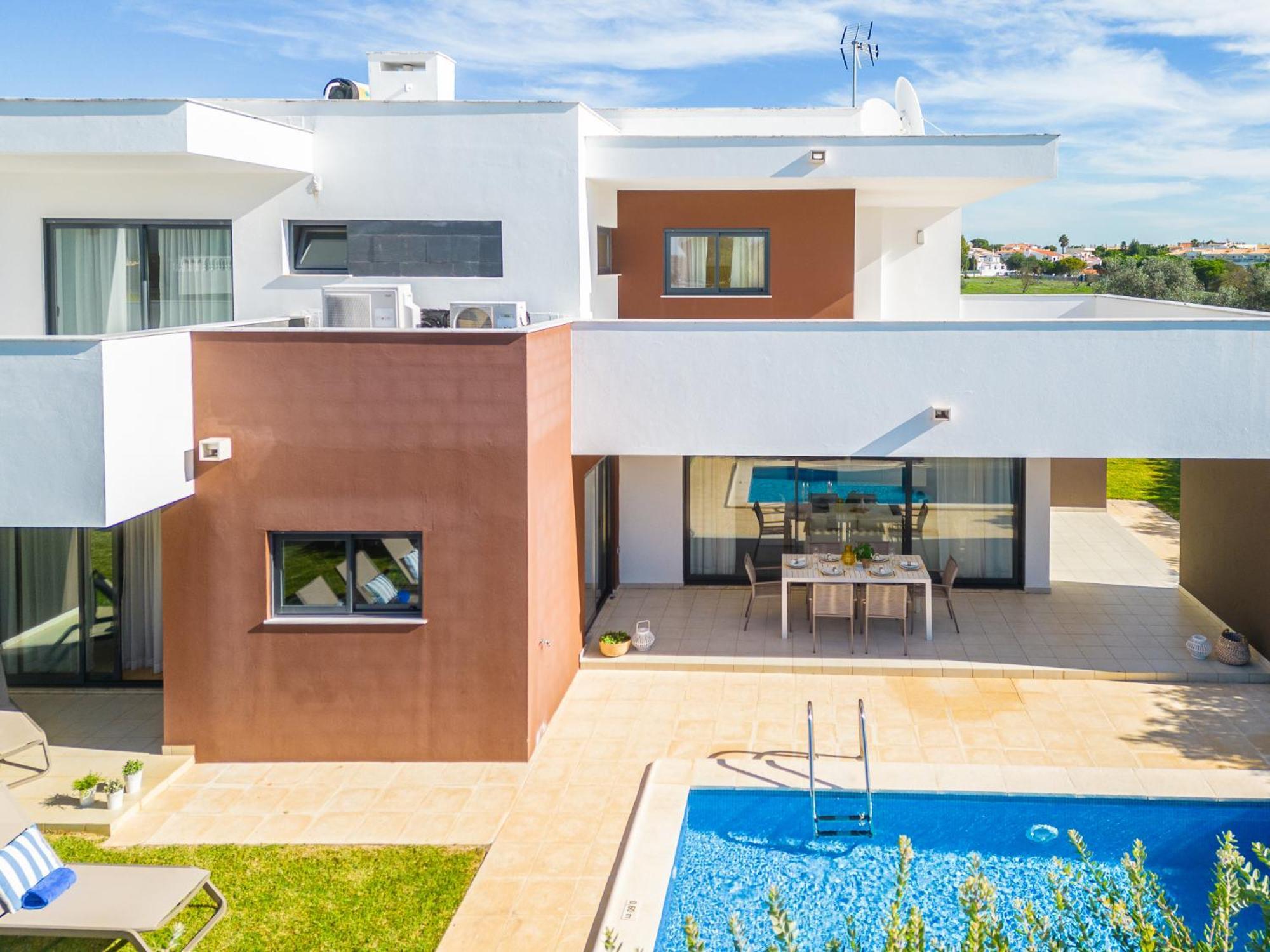 Villas Novochoro - Large Garden- Heatable Pool By Dreamvillasalbufeira Kültér fotó