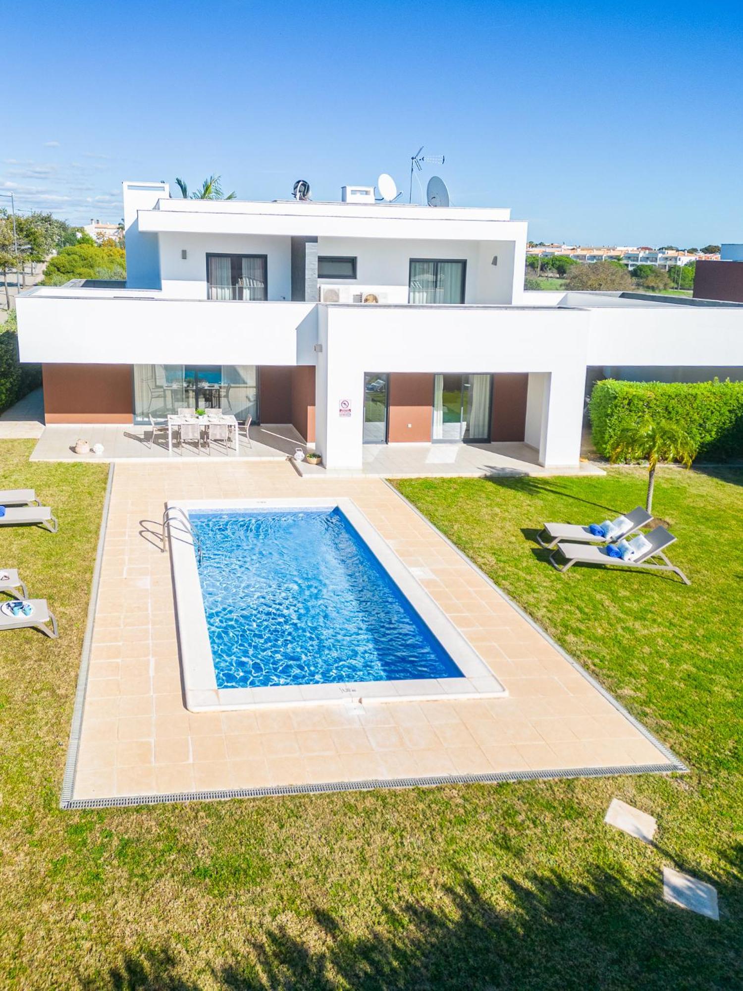 Villas Novochoro - Large Garden- Heatable Pool By Dreamvillasalbufeira Kültér fotó